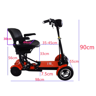 Štvorkolesové skútre Medical Rapid 110 PRO foto